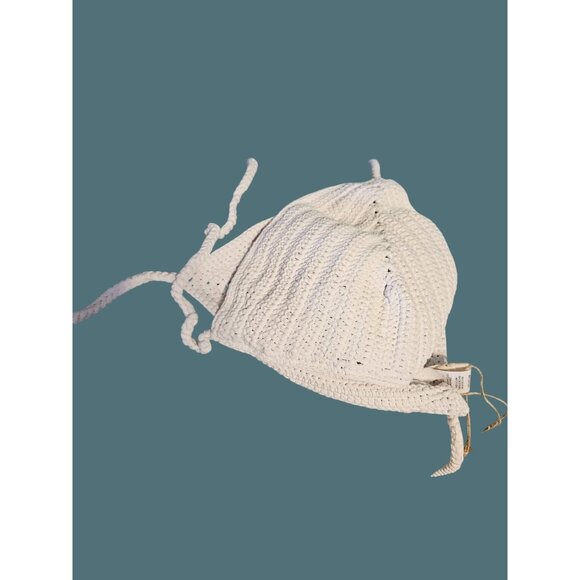 Skims Crochet Swim Triangle Bikini Top Womens Size 4X - Picture 5 of 9